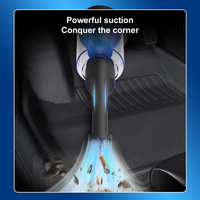 Souffleur d'air turbo portable rechargeable 90000 tr/min, modèle Y2, matériau ABS+PC, pour le nettoyage de la voiture et de la maison