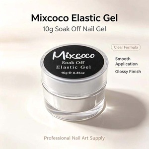 Mixcoco Gel Elastico Senza TPO 10g per <span class=keywords><strong>Disegno</strong></span>, Gel UV LED Effetto <span class=keywords><strong>Ragnatela</strong></span> per Linee Sottili e Decorazioni Nail Art - Product Image 4
