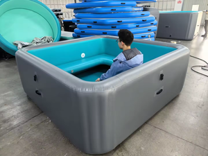 <span class=keywords><strong>Piscine</strong></span> gonflable familiale Waterplay Crafts, grande, durable, hors sol, pour les jeux aquatiques en plein air dans la cour. - Product Image 5