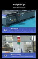 Routeur CNC 4 axes 1325 ATC AKM1325-4A pour le travail du bois avec tête pivotante pour la sculpture et la découpe de surfaces courbes