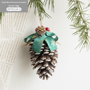 Décorations <span class=keywords><strong>de</strong></span> <span class=keywords><strong>Noël</strong></span> <span class=keywords><strong>en</strong></span> <span class=keywords><strong>bois</strong></span> écologiques originales, boules colorées, ornements adhésifs à suspendre, <span class=keywords><strong>Noël</strong></span> festif - Product Image 2