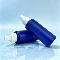 Emballage cosmétique personnalisé OEM de 100 à 150 ml, flacon pompe en plastique PET avec pulvérisateur pour sérum de soin de la peau