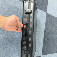 Boîte de rangement personnalisable pour raquettes de pickleball, étui d'emballage en fibre de carbone 3K, sans raquette ni accessoires