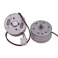 1 pièce Nouveau Moteur de ventilateur miniature antidéflagrant à courant continu à balais en série, en métal, 05-12V, pour équipement audio, jouets, machines de jeu, robots