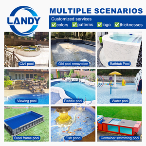 Revestimientos de PVC para Piscinas Comerciales Landy, Resistentes a los Rayos UV y al Desgaste, Revestimiento para Piscinas Enterradas - Product Image 4