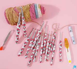 Lot de 14 aiguilles à crochet en caoutchouc 2.25mm(B)-10mm(<span class=keywords><strong>N</strong></span>) - Product Image 4