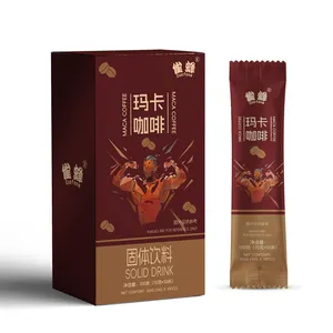 OEM/ODM Private Label Herbs Maca Man Power Energy Coffee Maca Coffee Energy For Men Maca Extract Coffee