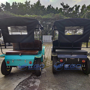 รถกอล์ฟไฟฟ้า 4 ล้อ สำหรับขายส่ง รถชมวิวคลาสสิก รถกอล์ฟแบบกำหนดเอง รถชมวิวสไตล์เรโทร วินเทจ คลาสสิก พร้อมใบรับรอง CE - Product Image 2