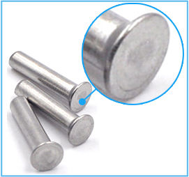 Paku Keling Kepala Panjang Solid Stainless Steel Finishing Mengkilap Tanpa Perawatan Diameter <span class=keywords><strong>2</strong></span>.0mm Grade A2/A4 <span class=keywords><strong>Pilot</strong></span> Point Sesuai Standar ISO 3.2mm - Product Image 3