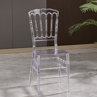 Chaises de banquet pour restaurant, chaises d'hôtel, chaise de banquet en plastique pour salle à manger et fête
