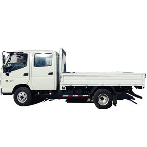 Nuevo Camión de Carga Mini de Doble Cabina Foton 2024 - 3T de Carga Útil, 4X2 Diésel, Alta Calidad, Cámara Trasera y Plataforma de Carga <span class=keywords><strong>con</strong></span> Reja - Product Image 1