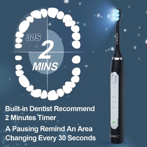 <span class=keywords><strong>Sonic</strong></span> ricaricabile accelerare i denti sbiancamento nero sbiancamento spazzolino elettrico a Led - Product Image 4