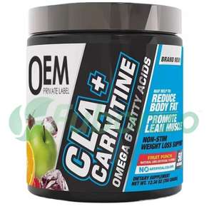 Polvo de Carnitina Cla, Polvo de Creatina, Pastillas para Bajar de <span class=keywords><strong>Peso</strong></span>, Polvo Pre-Entrenamiento, Quemador de Grasa, Bebida Energética, Suplementos Deportivos, Marca Privada - Product Image 1