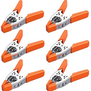 Pinces à ressort robustes de 6 pouces en acier allié, barrettes métalliques avec ouverture de mâchoire de 2,5 pouces, 1000 PSI pour le travail du bois - Product Image 1