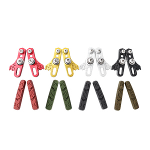 Pastillas de Freno de Bicicleta Plegable MUQZI, Ruedas de Carbono, Freno de Pinza, Bloque de Goma, Soporte para Zapatas de Freno, Piezas de Bicicleta - Product Image 3