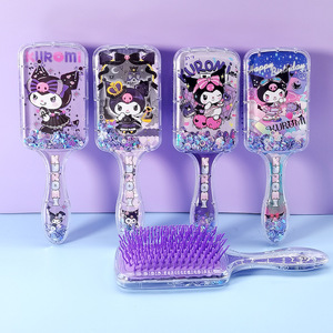 Sanrio Kuromi pettine massaggio Pacha pettine cane grandi orecchie quadrato lungo manico sabbie mobili pettine <span class=keywords><strong>Yiwu</strong></span> agente di acquisto prodotto - Product Image 3