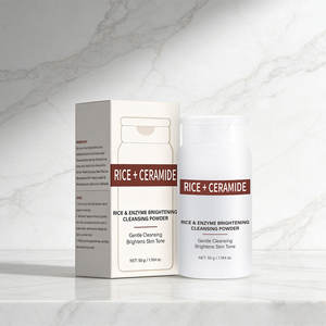 Limpia la piel y la mantiene hidratada. Leche limpiadora iluminadora con enzimas de arroz, 50g, empaque neutro. - Product Image 1