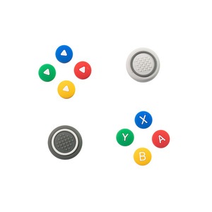 Đầy Màu sắc OLED Switch <span class=keywords><strong>Silicone</strong></span> Nút mũ cho NS hướng joycon Nút dán cho bộ điều khiển sản phẩm cao su - Product Image 2