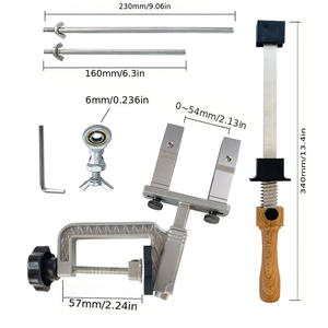 Nouvel Affûteur de Couteaux Professionnel à Angle Fixe, Système <span class=keywords><strong>d</strong></span>'Affûtage de Couteaux de <span class=keywords><strong>Cuisine</strong></span> avec Ensemble de Pierres - Product Image 4