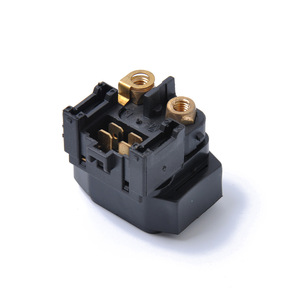 Relé de Arranque para Motocicleta Yamaha, 12 V, Terminales de Tornillo, Montaje Superficial, Plástico Negro, Pieza de Repuesto - Product Image 4