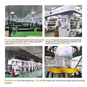 Tas plastik aluminium kunci ritsleting tas kemasan makanan kantong berdiri 15x22 kustom - Product Image 6