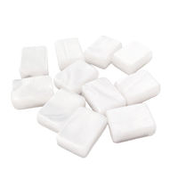 Jeu de Mahjong américain en acrylique blanc nacré pour 4 joueurs, avec design monocouche et emballage en boîte cartonnée