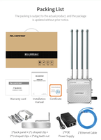 Comfast-Puente inalámbrico compatible con OEM, punto de acceso inalámbrico al aire libre, WiFi inalámbrico AP para exteriores, Venta caliente, V3, 2 unidades