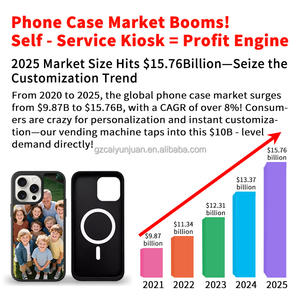 ماكينة بيع الاتجاهات الجديدة من جوانجزو Caiyunjuan ، ماكينة بيع آلية مخصصة بالخدمة الذاتية - Product Image 2