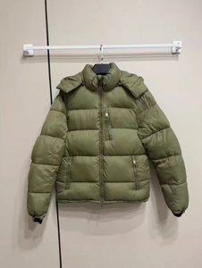 Giacca Invernale da <span class=keywords><strong>Uomo</strong></span> di Alta Qualità con Cappuccio, Logo Ricamato, Imbottita in Cotone e Piumino per Attività all'Aperto - Product Image 4