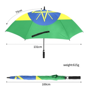ร่มกันลมขนาดใหญ่พิเศษ โครงไฟเบอร์กลาส สำหรับธุรกิจ กันฝน กันแดด สำหรับผู้ชาย ร่มกอล์ฟสำหรับผู้ชายและผู้หญิง - Product Image 3