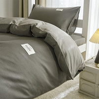 Ensemble de literie en satin de haute qualité pour hôtel 5 étoiles, technique de tissage 350T, housse de couette 100% coton, ensemble de draps
