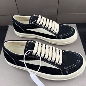 Sneakers Rick de haute qualité à semelle épaisse, style rétro, coupe basse, en cuir véritable, à lacets, augmentant la taille, chaussures décontractées antidérapantes en caoutchouc - Product Image 2