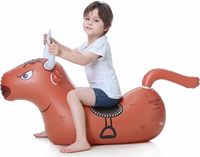 Usine Nouveau Design Gonflable Taureau Flotteur pour Enfants Blow Up Fun Ride On Flotie D'été Piscine Jouets Garçons Filles