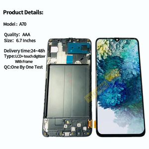 Avec cadre pour <span class=keywords><strong>SAMSUNG</strong></span> <span class=keywords><strong>GALAXY</strong></span> A01 <span class=keywords><strong>A12</strong></span> A30S A50 A51 Lcd fabricant Smartphone tactile Lcd écran de remplacement pièces - Product Image 2