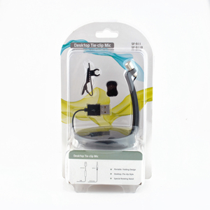 USB lavalier ไมโครโฟนตั้งโต๊ะแบบคลิปออนไมโครโฟนการประชุมภายนอกสำหรับแล็ปท็อปสไตล์เดสก์ท็อป - Product Image 6