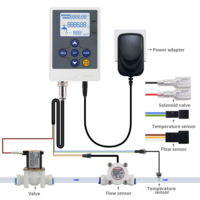 DIGITEN Compteur de débit liquide numérique LCD personnalisable Contrôleur de débit d'eau quantitatif avec prise en charge OEM