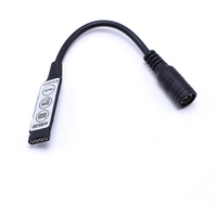 Contrôleur de lumière LED de croissance MINI à DEL RGB à 3 touches 6A ESan DC12-24V