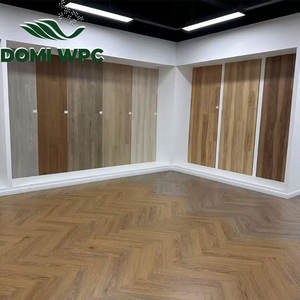 Interlock SPC pavimento in legno grano ponte impermeabile Click plance Spc pavimento in vinile per soggiorno - Product Image 4