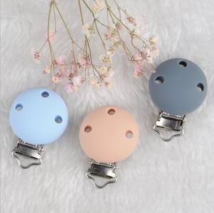 <span class=keywords><strong>Attache</strong></span>-sucette en silicone coloré pour bébé, design mignon, <span class=keywords><strong>personnalisable</strong></span>, vente chaude - Product Image 3