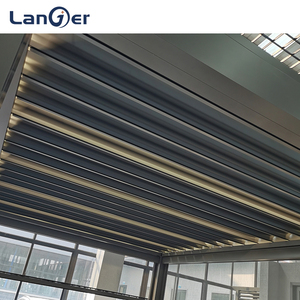 Thiết kế hiện đại Hướng dẫn sử dụng cơ giới nhôm pergola nhà máy <span class=keywords><strong>gazebo</strong></span> cho sân ngoài trời sân sau sân vườn - Product Image 6