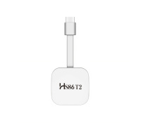 Boîtier TV intelligent Android 14 4K avec Wi-Fi 6, processeur RK3518 Quad Core, 2 Go de RAM, 16 Go de ROM, Bluetooth RCU, compatible TV Stick - Modèle HS86 T2