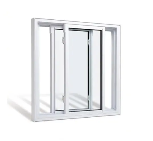China Factory Horizontal Invisible Casement Window Custom Made Aluminium Sliding Soundproof Window Aluminum Profiles