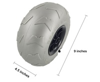 Offre Spéciale 9 pouces PVC basse pression tout terrain plage sable doux roues ballon pneus