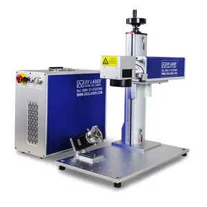 Mopa color laser source 30w 50w 60w jpt m7 portable laser marker / laser marking machines with rotary
