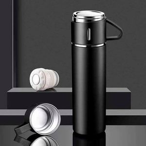 Custom Logo Silk Screen Printed Business Gift Set Sport Insulated Hot Cold <b>Tea</b> Coffee 316 Stainless Steel <b>Thermos</b> Water Bottle - Product Image 3