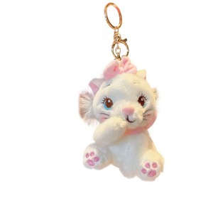 Peluche miniature chat léopard de 12 cm avec muserolle, porte-clés, vente en gros, jouet en peluche, pendentif, petite poupée suspendue, adorable petite poupée en peluche - Product Image 2