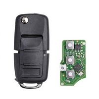 Outil de détection de fréquence de télécommande transpondeur Bee Key Tool Lite HKSK407 Noir 6 pièces pour télécommandes filaires – Choix de clés