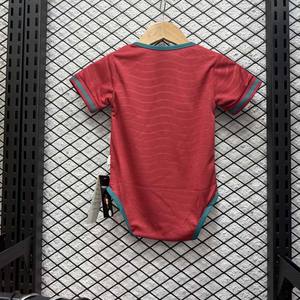 Детский комбинезон унисекс на лето, индивидуальный дизайн, 100% полиэстер, быстросохнущий, дышащий, с цифровой печатью, короткий рукав, Таиланд, футбол - Product Image 3