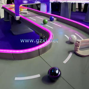 Transmisión en vivo de Rally de pista de pinball de mármol de alta calidad, campeonato de carreras, máquina de pinball de carreras de mármol estrella - Product Image 5