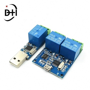 LCUS-1 type 1/2 channel USB Relay <b>Module</b> <b>Electronic</b> Converter PCB USB Intelligent <b>Control</b> Switch - Product Image 6